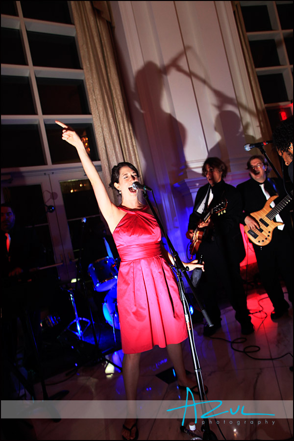 Groovetown, Raleigh NC wedding band, gets down with the bridal party