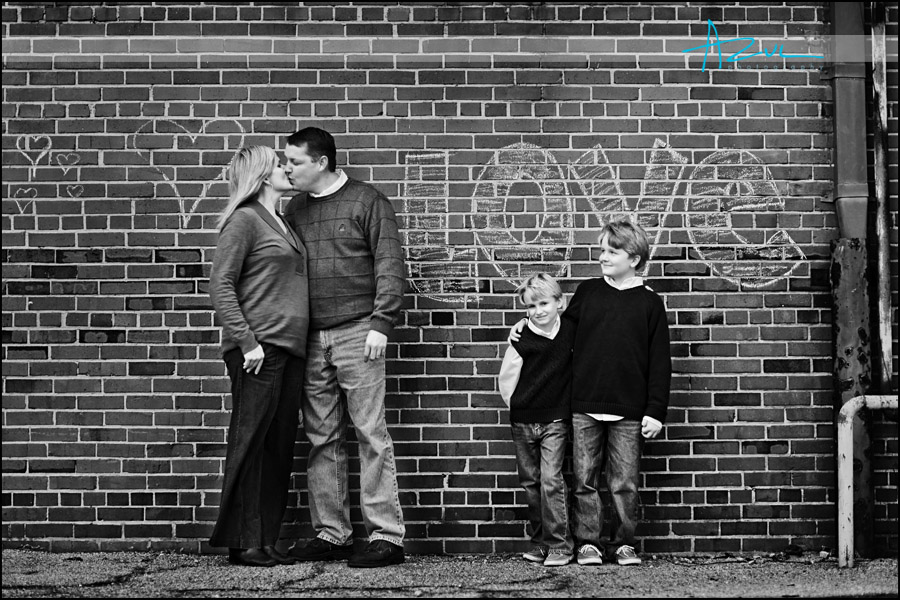 Raleigh downtown urban family photographer NC