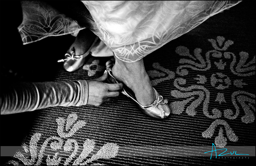 Comfortable shoes for wedding day