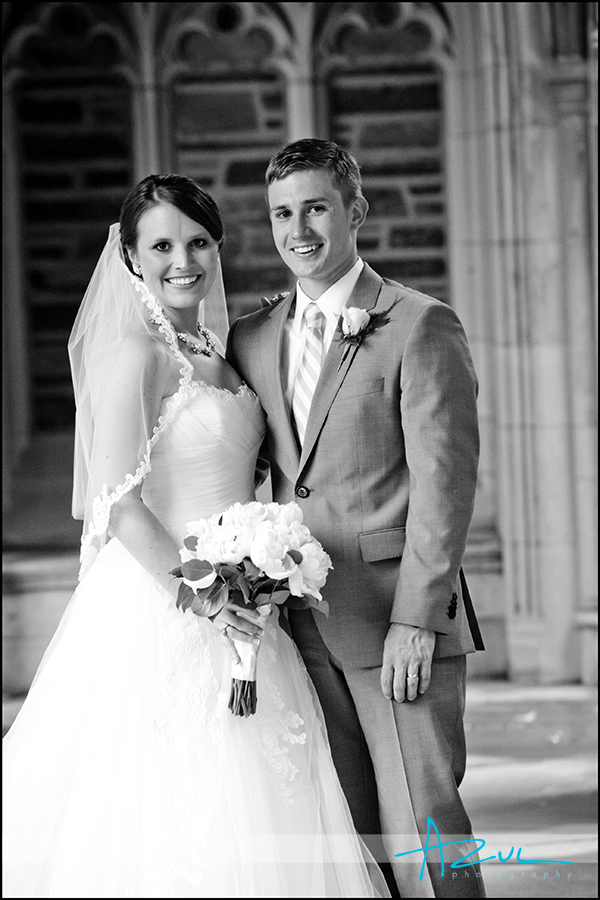 Traditional wedding day portrait photography Durham NC