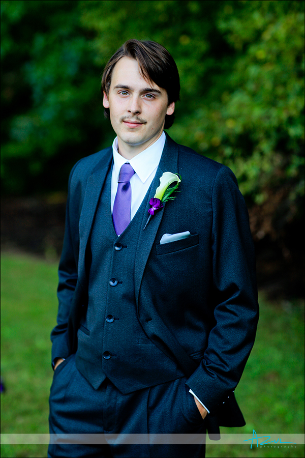 Matthew Wedding portrait photography of the groom NC Burlington, Raleigh