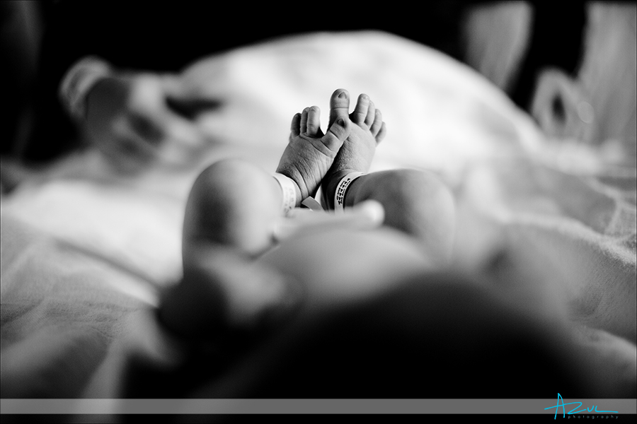 Cute Liam baby feet Baby portrait NC photographer
