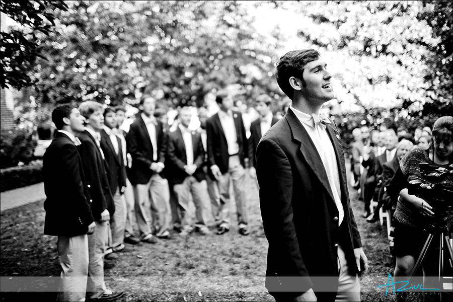 Clef Hangers perform Wedding day ceremony performers Chapel Hill NC