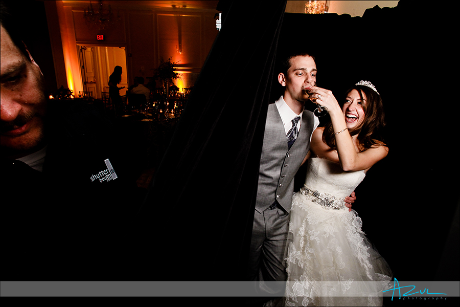B&G in the photo booth Shutterbooth is the best photography booth in Raleigh NC